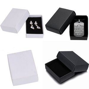 Custom Small Paper Box With Lid Template Cardboard Box For Jeweleries