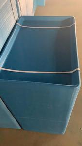 Vassoio Inferiore per Gabbia per Cani in Plastica Ecologica Traspirante 900x600mm Blu - Product Image 2