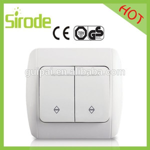 Nuevos productos 2015 elementos innovadores de producción Sirode 2 botones 2 way <span class=keywords><strong>interruptor</strong></span> de la luz con CE domótica - Product Image 1