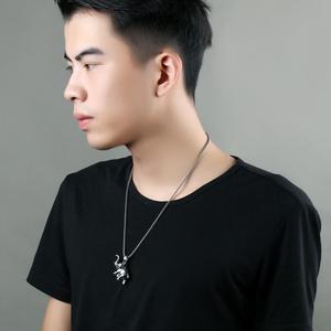 Perhiasan Thailand Kalung Liontin Gajah Lucu - Product Image 4