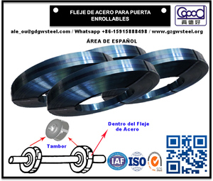 Ck67 <span class=keywords><strong>Cortinas</strong></span> Metalicas <span class=keywords><strong>para</strong></span> Puertas Enrollables en Fleje <span class=keywords><strong>de</strong></span> Acero - Product Image 5