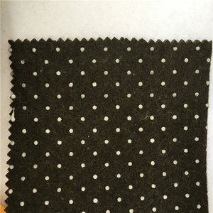 Polyester underlay không dệt cảm thấy vải với lớp phủ chống trượt PVC dots/PVC dots thảm không trượt cơ sở quần áo - Product Image 6