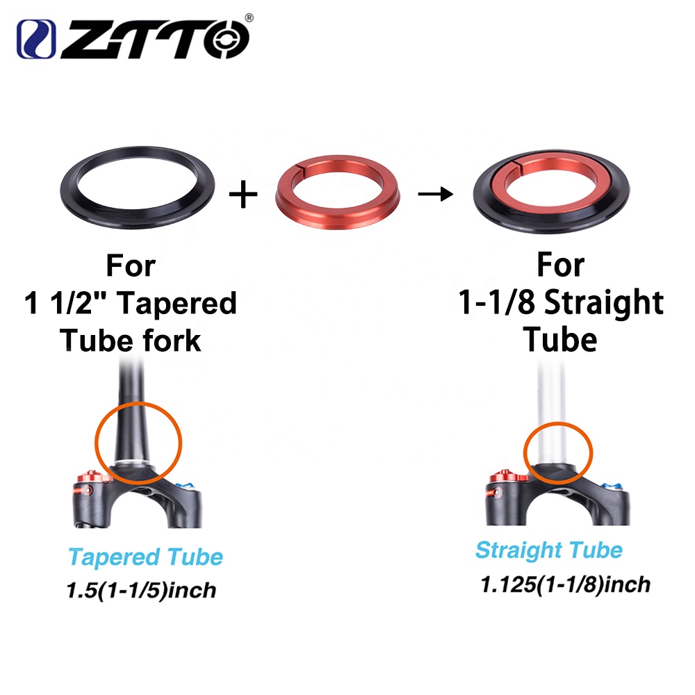 最新モデル Road Bike MTB 4456ST ZTTO Bicycle CNC 56mm 44mm - Headset ボール