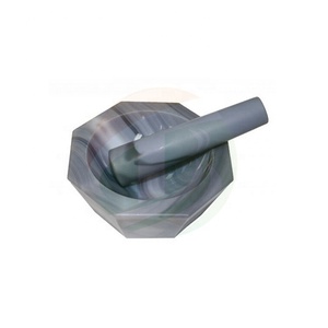 Équipement de laboratoire Mortier Et Pilon En Agate Ensembles - Product Image 5