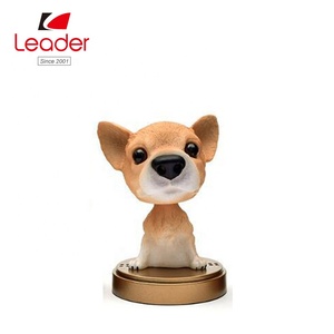 Jouet de Simulation d'animaux, poupée lumineuse en résine, demi-tête, chien, chiot ombrage, original, nouveau - Product Image 2