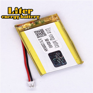 Plug 2.0-2 P 3.7 V 603450 1200 mah lipo battery Rechargeable solar li ion polymer lithium battery with PCM - Product Image 2
