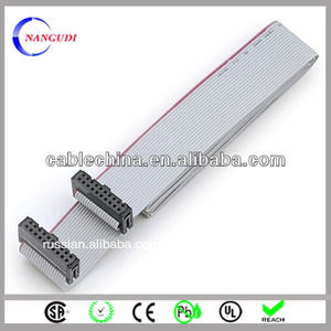 Ul2651 28 срг 3- ноги шаг 1. 27mm 20 контактный плоский кабель с 2. 54mm разъем idc - Product Image 1