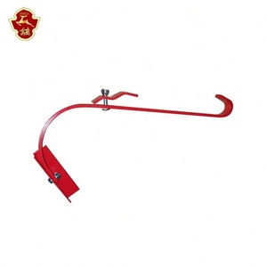 Customized Steel Metal Mount Hook for <strong>Hanging</strong> <strong>Ladder</strong> Heavy Duty <strong>Ladder</strong> Roof Hook with Wheel - Product Image 5