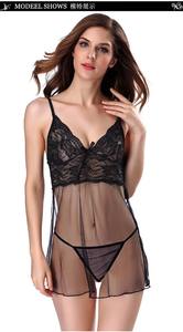 Ingrosso Camicie da Notte <span class=keywords><strong>Sexy</strong></span> per Ragazze Babydoll Trasparente Lingerie <span class=keywords><strong>Sexy</strong></span> per Donne - Product Image 5