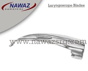 Lames de laryngoscope Longueur de travail 125mm Forte incurvée en acier inoxydable Nouvelle arrivée Ensemble d'instruments médicaux - Product Image 2