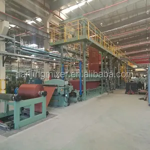 rubber sheet and magnetic calender machine