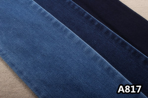 Tessuto Denim Elasticizzato per <span class=keywords><strong>Jeans</strong></span>, Materiale Grezzo all'Ingrosso, Distribuzione di Fabbrica - Product Image 6
