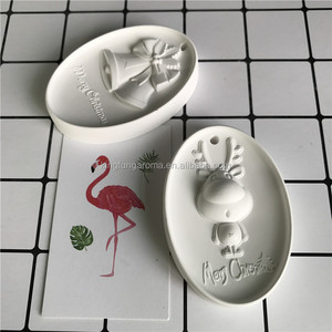 Nhà Máy Bán Chạy Giáng Sinh Gốm Hương Thơm Đá Mùi Hương Đá Hương Thơm Khuếch Tán Xe Ô Tô Không Khí Trong Lành Xe Làm Mát Không Khí Bán Buôn - Product Image 5