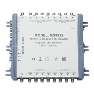 9 Trong 12 Đầu Ra Cascade Vệ Tinh Multiswitch 8 SAT + 1Terr. Lên Đến 12 Kênh Vệ Tinh Thu - Product Image 4