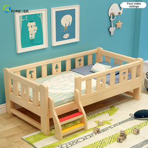 Set di Mobili Moderni di Alta Qualità per la Cameretta dei Bambini in Legno <span class=keywords><strong>Massello</strong></span> di Pino con <span class=keywords><strong>Letto</strong></span> <span class=keywords><strong>Singolo</strong></span> dal Design Creativo - Product Image 2