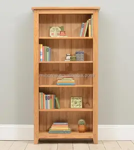 MAYHOME wooden high quality simple bookcase design bookcase pine bookshelf standard exported packing