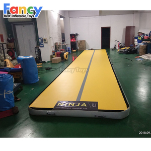 Alfombra de pista de aire inflable comercial/alfombrillas de gimnasio usadas a la venta/pista inflable para gimnasio a la venta - Product Image 5