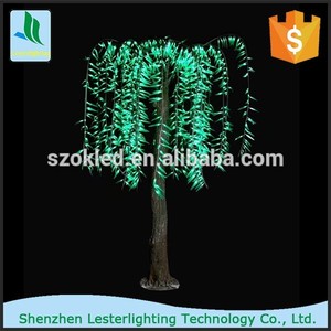 Vente chaude! 1440 pcs Led 220 V Vert LED Saule arbre - Product Image 1