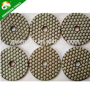 Almohadillas de pulido en seco de diamante de granito de 4 pulgadas personalizadas al por mayor herramientas de procesamiento de piedra - Product Image 4