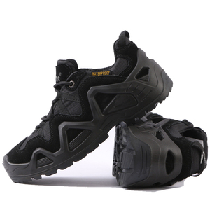 Scarpe da trekking di qualità durevole, scarpe da allenamento tattiche resistenti all'acqua, scarpe da combattimento leggere - Product Image 1