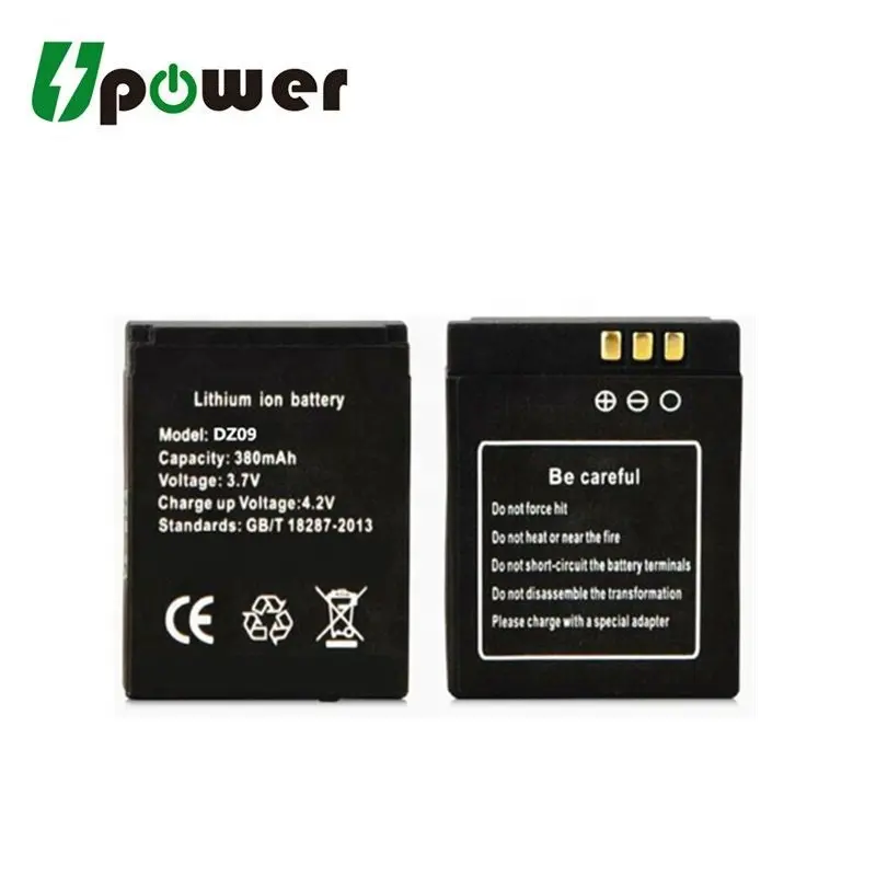 Factory Price 3.7V 280mAh LithiumイオンBattery ReplacementためDZ09 Smart Watch Android DZ-09 Battery