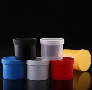 250ml di plastica di buona qualità PP vaso bottiglia di inchiostro di inchiostro di plastica vasetti