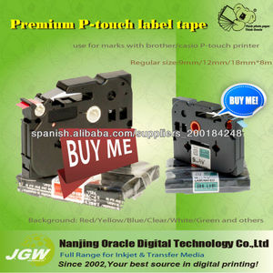 Cinta laminada, impresora de código de barras Label Suit Tape para Brother / Casio Impresora - Product Image 1