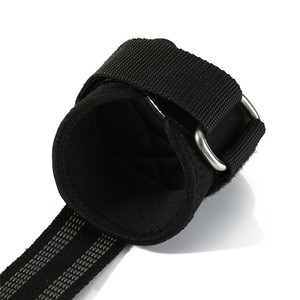 Fitness in Neoprene imbottito per <span class=keywords><strong>il</strong></span> sollevamento di cinturini da polso per <span class=keywords><strong>il</strong></span> sollevamento pesi da palestra con fibbia antiscivolo e caratteristiche del bilanciere - Product Image 1