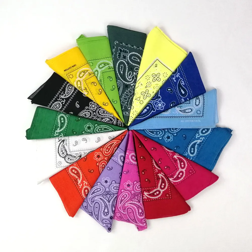 Быстрое производство товаров оптом дешевая мягкая хлопковая полиэфирная многофункциональная головная повязка с принтом тканевая бандана