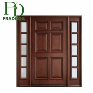 Villa Classique <span class=keywords><strong>Porte</strong></span> Coulissante <span class=keywords><strong>en</strong></span> <span class=keywords><strong>Bois</strong></span> <span class=keywords><strong>Massif</strong></span> Style Français Moderne <span class=keywords><strong>Entrée</strong></span> <span class=keywords><strong>en</strong></span> Acier Fini avec Design Pliant Utilisé <span class=keywords><strong>Porte</strong></span> Principale Extérieure - Product Image 5