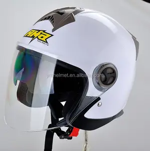 YM-625 avrupa tarzı emniyet yarım yüz kask Kızılötesi motosiklet kaskları snell açık yüz motosiklet kask