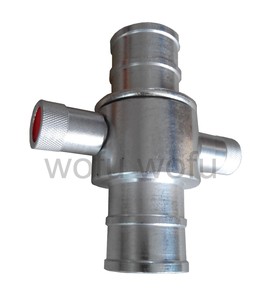 30 м 2-1/2 "Красный использованный ПВХ резиновый пожарный шланг 2,5 дюймов пожарное оборудование аксессуар для продажи - Product Image 6
