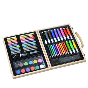 91 pezzo di Legno di Caso di Disegno di Arte del Set <span class=keywords><strong>per</strong></span> I <span class=keywords><strong>Principianti</strong></span> e Giovani Artisti - Product Image 1