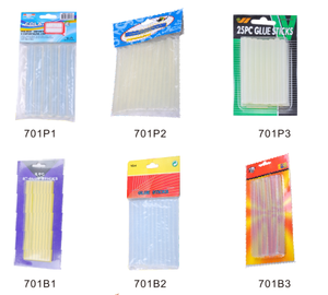 Barras de <span class=keywords><strong>pegamento</strong></span> transparentes de alta temperatura de alta fusión de 7mm para todos los propósitos, para proyectos de manualidades DIY y barra de <span class=keywords><strong>pegamento</strong></span> brillante de sellado - Product Image 3