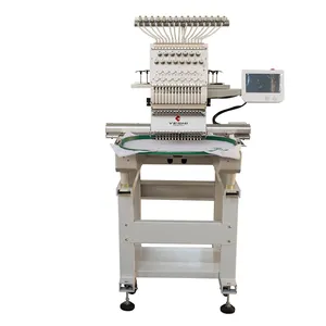 Supplier Computerzied Computerized Embroidering Hot Sell Flat Embroidery Machine China Single Head Head Number 12 Languages