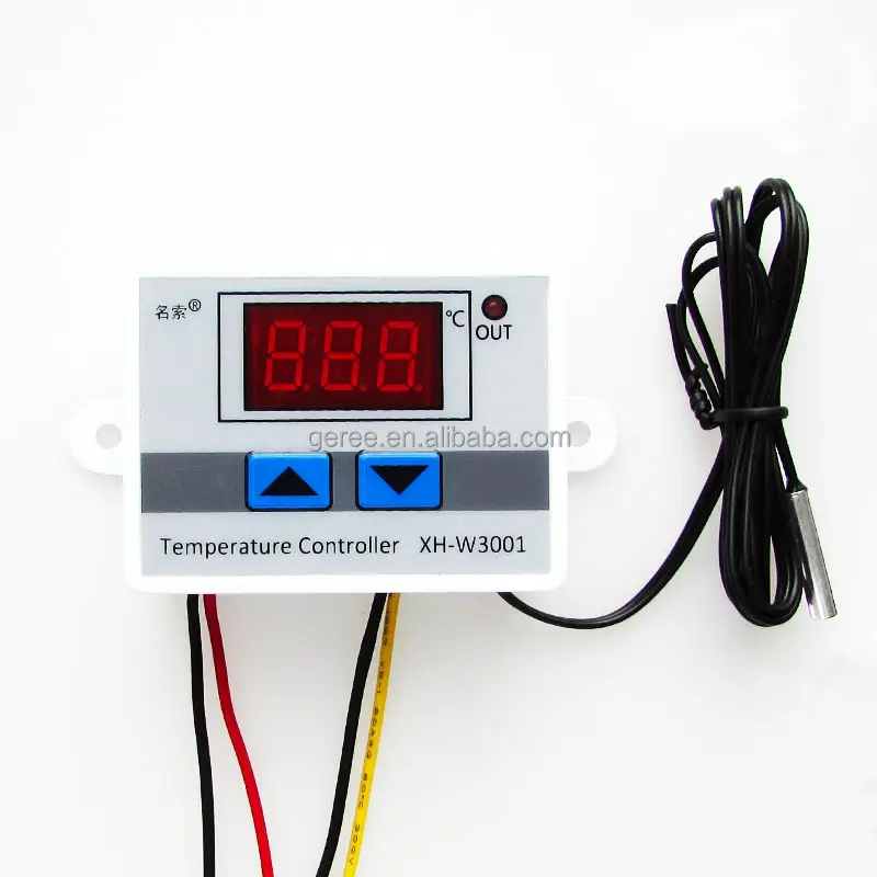 XH-W3001 Digitale Temperatur Thermostat Controller Schalter 10A Kühlung Heizung DC 12V 24V AC 220V