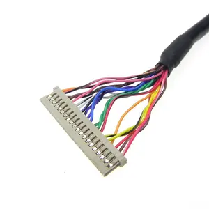 定制迷你itx主板，带lvds电缆DF14-30S-1.25C 30针连接器