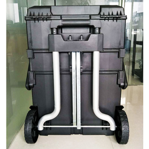 GD5070 Stanley Fatmax Style Toolbox <strong>Plastic</strong> Stackable Storage Trolley <strong>Tool</strong> Box - Product Image 5