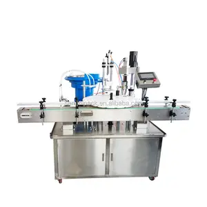 Good Price Automatic Plastic Small Glass Round Essential Oil Eyedrop Bottle Liquid Rotary Filling Capping Machine