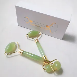 DIY China Supplier face epi roller double heads jade facial massage