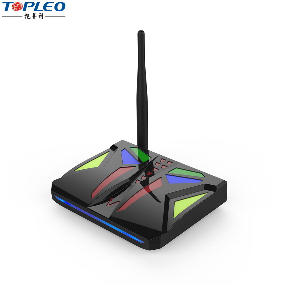2017 Profesional S905X kodi android tv box 2 gb ram con usb 2.0 y set top box de control remoto