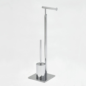 Toallero de metal de calidad cromado de forma cuadrada - Product Image 2