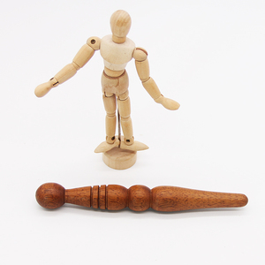 Mini Meridiano de madera Push Point Masajeador para el cuidado de la salud Todo el cuerpo y el cuello Producto de masaje muscular - Product Image 3