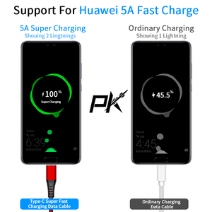 Cáp Sạc USB Loại C Nhanh Nhất 5A Dây Dữ Liệu Sạc Bện Dài - Product Image 4