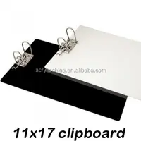 11x17 Acryl Clip board met Arch Clip/Acryl Klembord