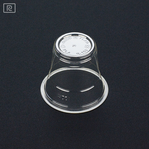 ถ้วยขนมพลาสติกใสแบบใช้แล้วทิ้ง รูปทรงแตร ขนาด 5 ออนซ์ 150 มล. ผลิตจากวัสดุ PLA รุ่น R150Y เป็นมิตรกับสิ่งแวดล้อม - Product Image 3