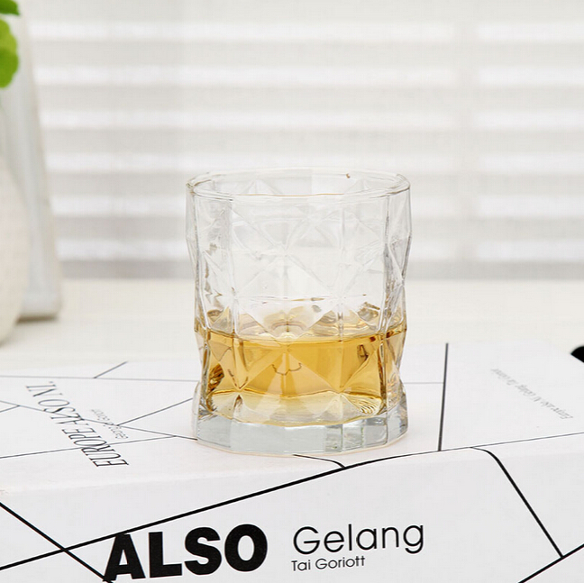 diamond whiskey glass
