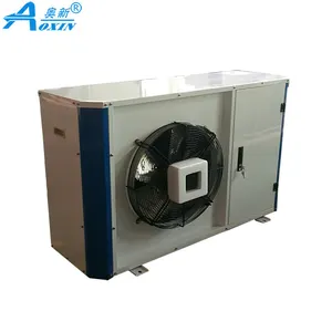 Al aire libre caja tipo de compresor de La habitación fría unidad de condensación para equipos de refrigeración para almacenamiento en frío y escaparate