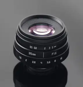 N1 के लिए 35mm f1.6 सी माउंट सीसीटीवी लेंस Fujifilm फ़ूजी नेक्स माइक्रो 4/3 EOS एसआईएल YRS0730
