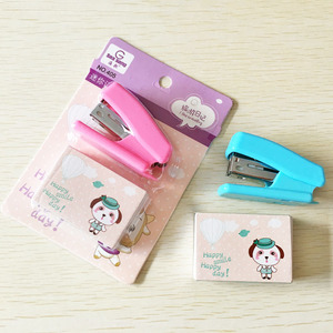 Mini Grapadora 24/6, Juego de Papelería de Plástico, Grapadora <span class=keywords><strong>Kawaii</strong></span>, Accesorios de Oficina para Papel - Product Image 2